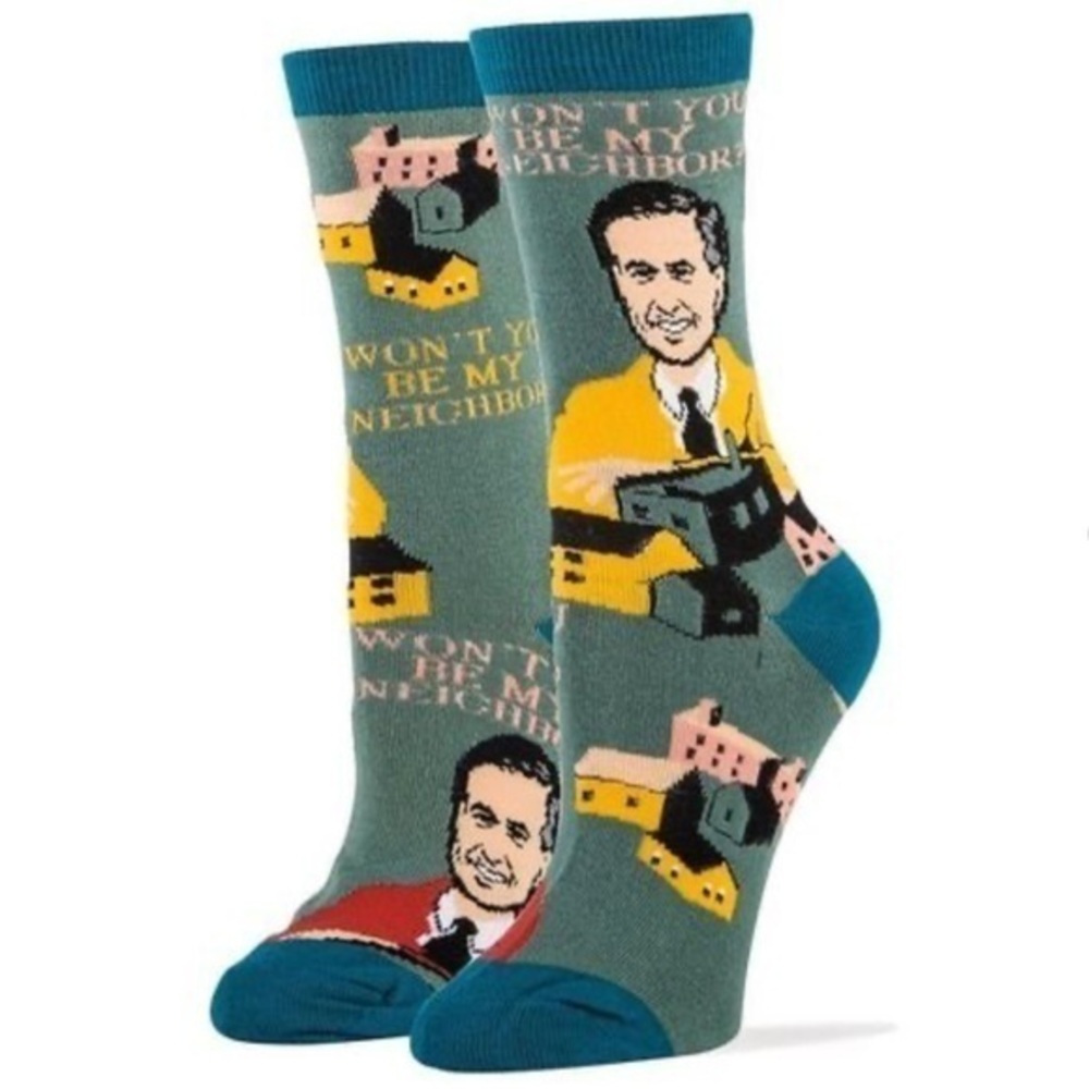 Oooh Yeah! Be My Neighbor Socks NEW Mister Rodger